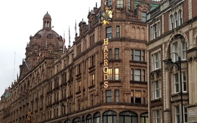 La Sphère dans le célèbre magasin de luxe Harrods