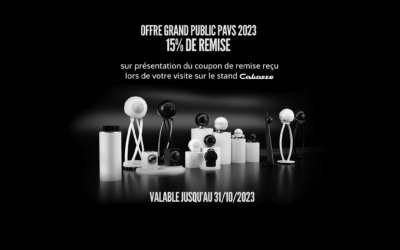 Cabasse met à l’honneur ses gammes THE PEARL Collection et Classique Connecté Au Paris Audio Vidéo Show 2023
